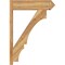Ekena Millwork Balboa Arts & Crafts Rough Sawn Outlooker, Western Red Cedar, 8"W x 30"D x 42"H OUT08X30X42BOA03RWR - alternate 4